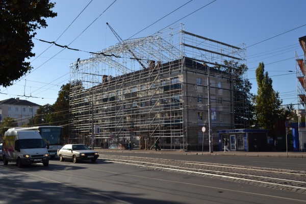 Модульная крыша Keder XL в Калининграде.
